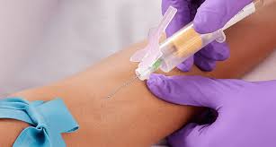 Blood sample collector Sunil Saha in Sodepur